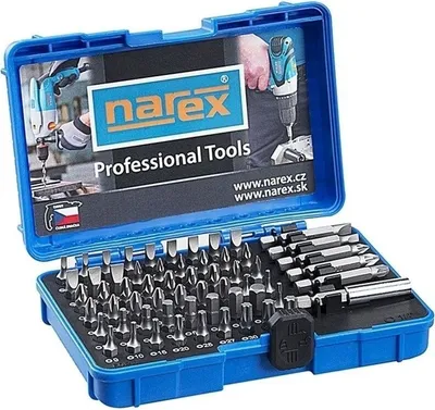 Produktbild von Narex 65404062 60-teiliges Schraubendreher-Bit-Set