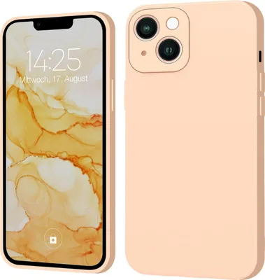 Produktbild von Hülle für iPhone13  Case Cover Bumper Silikon Softgrip Schutzhülle Farbe: Rosa