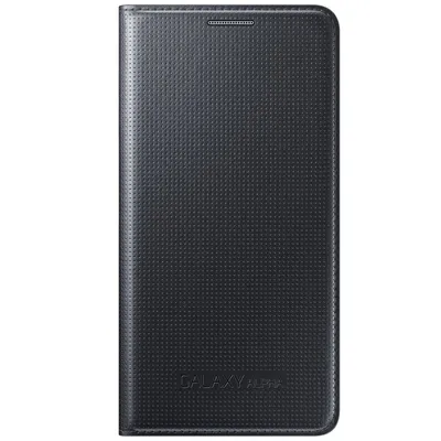 Image de Étui à rabat Samsung EF-FG850BB pour Galaxy Alpha noir