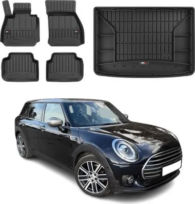 Image de Kit Tapis de Sol et Coffre pour Mini Clubman 2014-2022 TPE Noir
