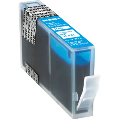Produktbild von KMP Tintenpatrone passend für HP 364XL Cyan CB323EE