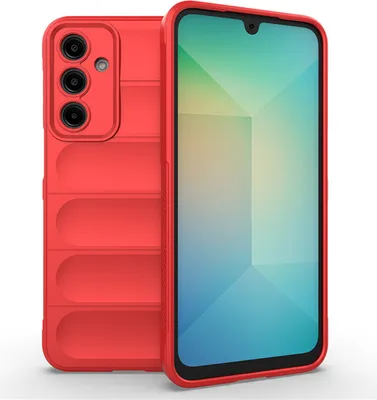 Produktbild von Hülle für Samsung Galaxy A55 Handyhülle Outdoor Case Cover Bumper in Rot