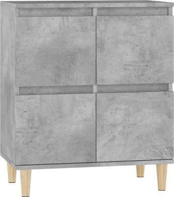 Obrázek produktu pro vidaXL Příborník betonový šedý 60x35x70 cm odvozený výrobek ze dřeva