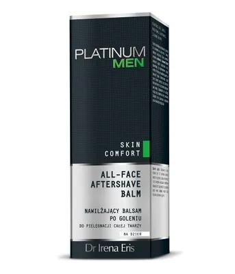 Zdjęcie produktu dla Dr Irena Eris Platinum Men Balsam nawilżający po goleniu na dzień 50 ml
