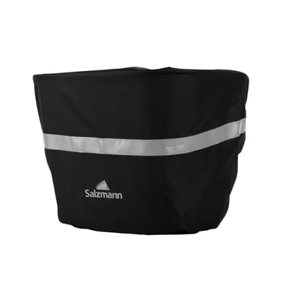 Produktbild von Salzmann Regenschutz Schwarz ( Vorne ) 3M Reflektierend wasserdichte Korbabdeckung