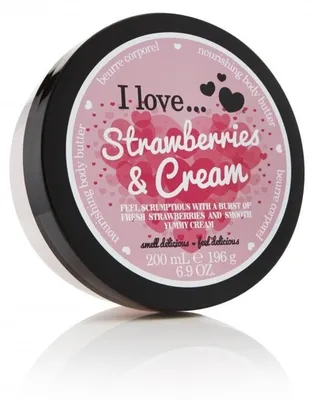 Immagine prodotto di I Love, Originals, Hydrating, Strawberries & Cream, Body Butter, 200 ml