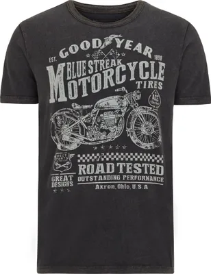 Produktbild von Goodyear T-Shirt mit coolem Frontprint Black L