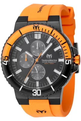 Immagine prodotto di TechnoMarine Racing Legends TM-525033 Orologio da Uomo - Movimento al Quarzo - Acciaio Inossidabile con Quadrante Nero - 43 mm