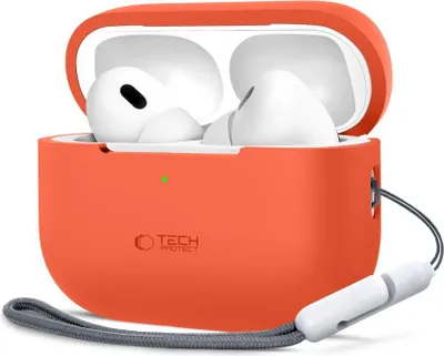 Image de Tech-Protect Silicone Apple Airpods Pro 1 / 2 Neon Orange