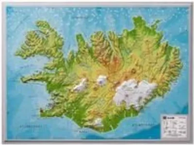 Produktbild von Relief Island klein 1:500.000