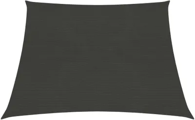 Produktbild von The Living Store Sonnensegel 160 g/m² Anthrazit 3/4x2 m HDPE