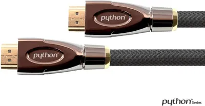Obrázek produktu pro Python HDMI« 2.0 Kabel 4K2K Nylongeflecht schwarz 1,5m