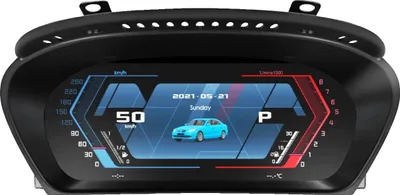 Produktbild von Digitales Dashboard-Cluster, 12,3 Zoll Display, Plug-and-Play-Installation, E60