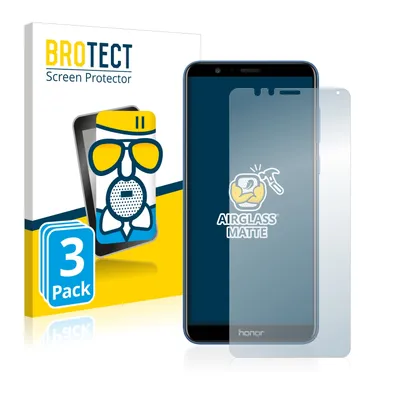 Produktbild von 3x BROTECT Entspiegelungs Schutzglas für Honor 7X Schutzfolie Panzer Folie Glas Display Schutz matt