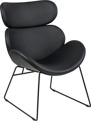 Image de Smuk Fauteuil Rhys Noir