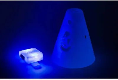 Obrázek produktu pro Příslušenství PowerSlide LED kužely v balení po 10 kusech, černá