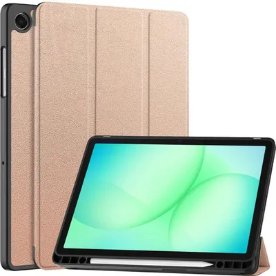 Produktbild von Schutzhülle mit Klappe für Galaxy Tab A11 Plus / A9 Plus, Bizon Case Tab Lizard, Rosegold