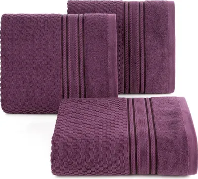 Produktbild von Eurofirany 463175, 70 x 140 cm, Baumwolle, Violett, 1 Stück(e)