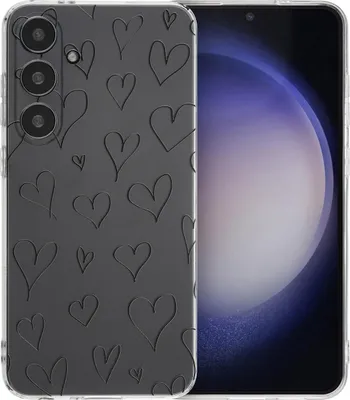 Image de étui design imoshion pour le Samsung Galaxy S24 Plus - Coeurs