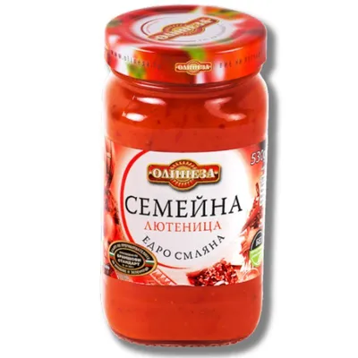 Zdjęcie produktu dla Lutenica"Rodzinna" Olinesa , pasta warzywna - duże kawałki warzyw 510g