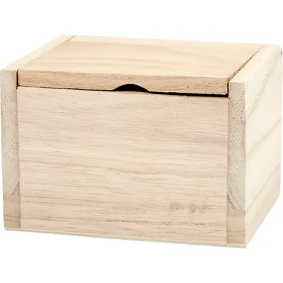 Produktbild von Creativ Company Schachtel, Aufbewahrungsbox, Holz, Rechteckig, Holz, Einfarbig, Holz