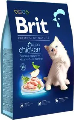 Obrázek produktu pro BRIT Premium by Nature Cat Kitten Chicken 800 g