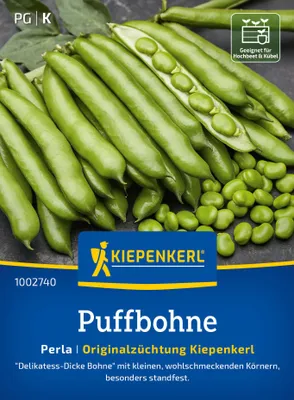 Produktbild von Kiepenkerl Puffbohnensamen Perla Vicia faba 5 lfd. Meter