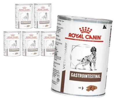 Zdjęcie produktu dla Royal Canin Veterinary VHN Dog Gastrointestinal 6x400g Mokra Karma Pasztet Dla Psów z Zaburzeniami Trawienia