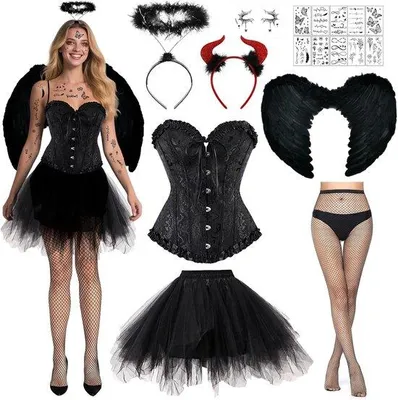 Obrázek produktu pro y kostým čarodějnice pro halloweenskou párty