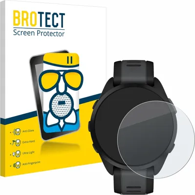 Produktbild von BROTECT Entspiegelungs Schutzglas für Garmin Forerunner 165 / 165 Music Schutzfolie Panzer Folie Glas Display Schutz matt