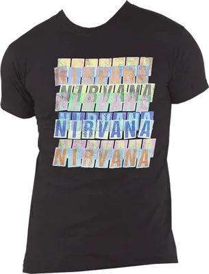 Produktbild von Nirvana - T-Shirt für Herren/Damen Uni RO3583 (L) (Schwarz)