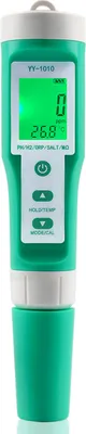 Zdjęcie produktu dla 10 w 1 PH/EC/TDS/ORP/H2/Fertility/Salinity/SG/MŠž/Temp miernik jakości wody cyfrowy wielofunkcyjny tester do akwariów