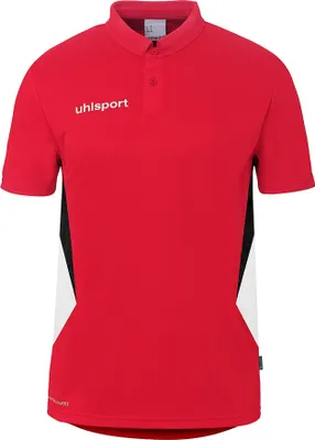 Zdjęcie produktu dla Koszulka polo Uhlsport Equipe 29 – czerwono-biało-czarna, rozmiar: L