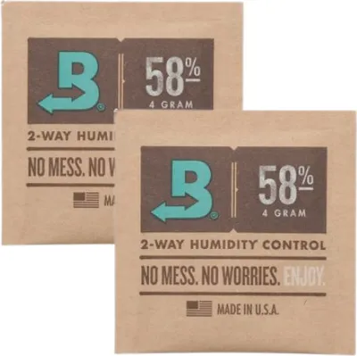 Obrázok produktu pre Boveda 58% regulátor vlhkosti veľkosť 4 - ideálny pre bylinky do 15 g (balenie 2 ks)