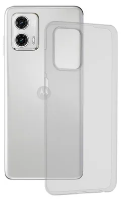 Obrázek produktu pro Techsuit Průhledný silikonový zadní kryt pro Motorola Moto G73 - Transparentní