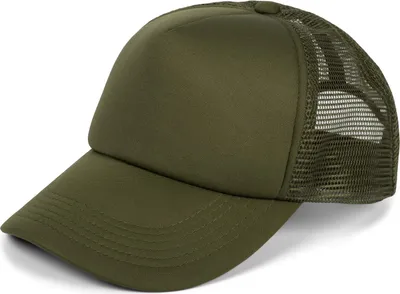 Produktbild von styleBREAKER Uni 5-Panel Trucker Cap mit Mesh-Einsatz | verstellbares Basecap mit Click Snap Verschluss | luftiges Netz Cap für Damen und Herren