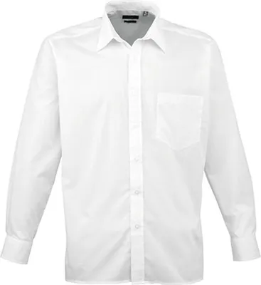 Immagine prodotto di Premier Workwear - Camicia a maniche lunghe in popeline da uomo