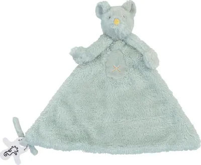 Productafbeelding van Happy Horse Knuffeldoekje Muis Mylo - groen - Cadeau voor baby's