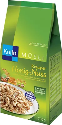 Produktbild von Kölln Müsli Knusper-Honig Nuss, 1700g