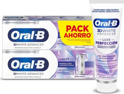Immagine prodotto di dentifricio 3D WHITE LUXE PERFECTION 2 x 75 ml