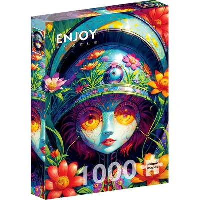 Image de Puzzle 1000 pièces Enjoy – Floral Warrior