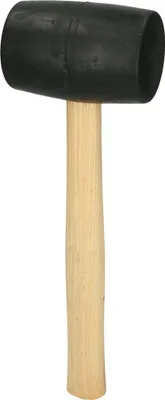 Produktbild von KS TOOLS 140.5222-E Gummihammer, 500g, auf Hänger