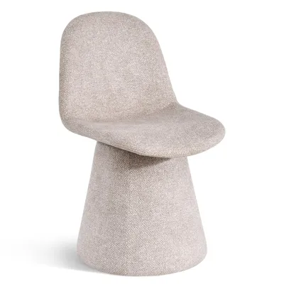 Produktbild von Duhome Esszimmerstuhl aus Bouclé Stoff Polsterstuhl Gepolsterter Sessel mit Rückenlehne Drehstuhl für Esszimmer Wohnzimmer Schlafzimmer, Beige