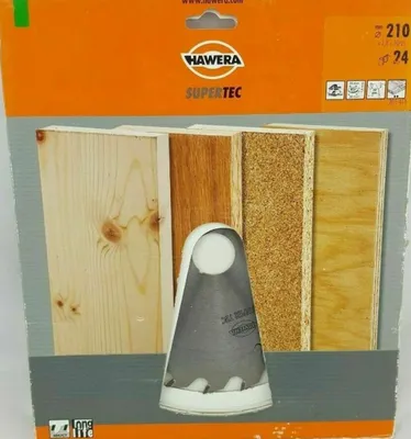 Produktbild von HAWERA SUPERTEC Kreissägeblatt Holz Sägen Kreissäge 210x2,8x30/25 Nr. 205 411