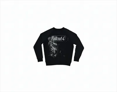 Produktbild von Fallout 4 Pullover -S- Logo, schwarz