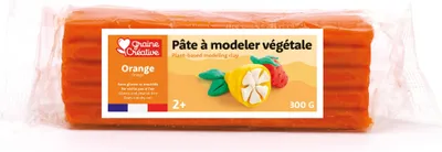 Produktbild von Graine Creative Modelliermasse pflanzlich 300g orange - wiederverwendbare Knete
