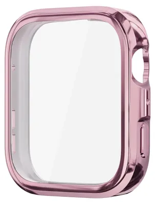 Produktbild von Smartwatch TPU Hülle für Huawei Watch Fit 5 Full Cover Displayschutz Pink