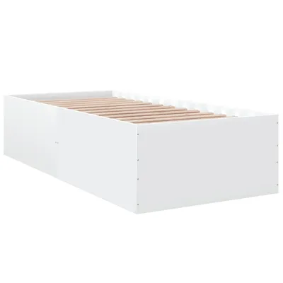 Produktbild von Bettgestell Weiß 100x200 cm Holzwerkstoff