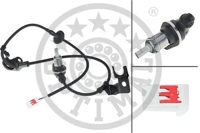 Produktbild von OPTIMAL ABS Sensor Raddrehzahl Hinten Links für MAZDA 323 F VI (BJ) 06-S225