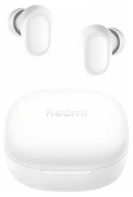 Obrázok produktu pre Bezdrôtové slúchadlá Xiaomi Redmi Buds 6 Play BHR8773GL, 7,5 hodiny, dosah 10 m, Bluetooth 5.4, IPX4, biela